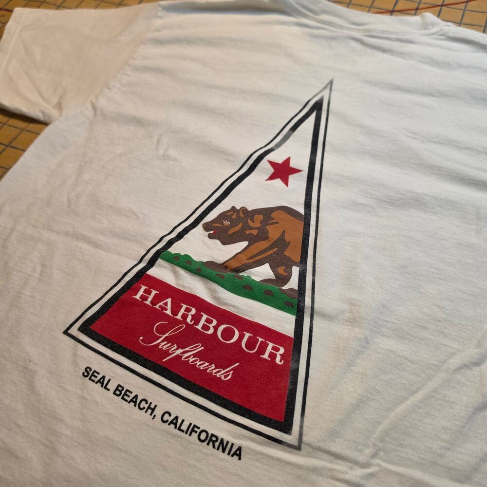 Vintage Harbour Surfboards Cali Tee Medium